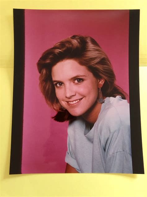 Courtney Thorne Smith COLOR , original vintage press publicity headshot ...