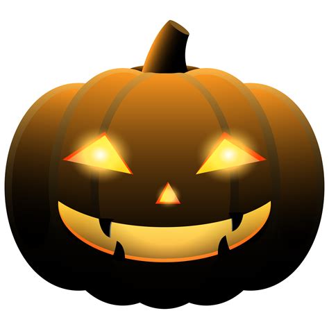 Halloween pumpkin with happy face 10851424 PNG