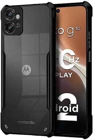 Fashionury Shockproof Crystal Clear Back Cover Case for Motorola Moto ...