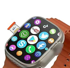 MICROBOTS S8 Ultra 4G Smart Watch WiFi GPS 4G Network 1GB RAM 16GB ...