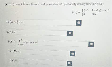 Image result for Continuous Random Variable Probability Density Function