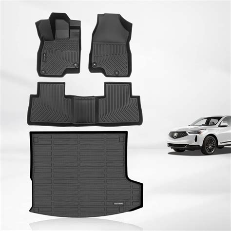 KELCSEECS® Floor Mats & Cargo Liner Custom for Acura RDX 2025 2024 2023 ...