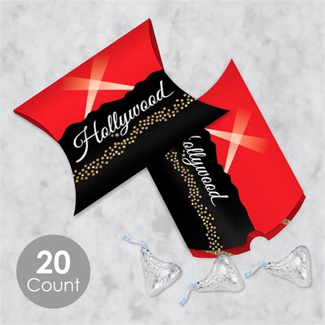 Buy Big Dot of Happiness Red Carpet Hollywood - Favor Gift Boxes ...
