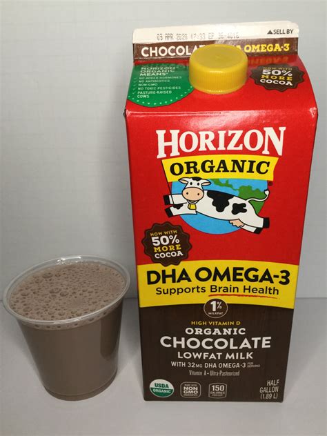 Horizon Organic Lowfat Chocolate Milk (50% more cocoa) — Chocolate Milk ...