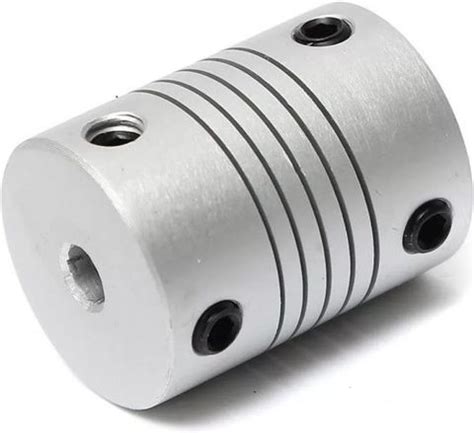Prime Intact 4mm X 4mm Aluminum Flexible Shaft Coupling Electronic ...