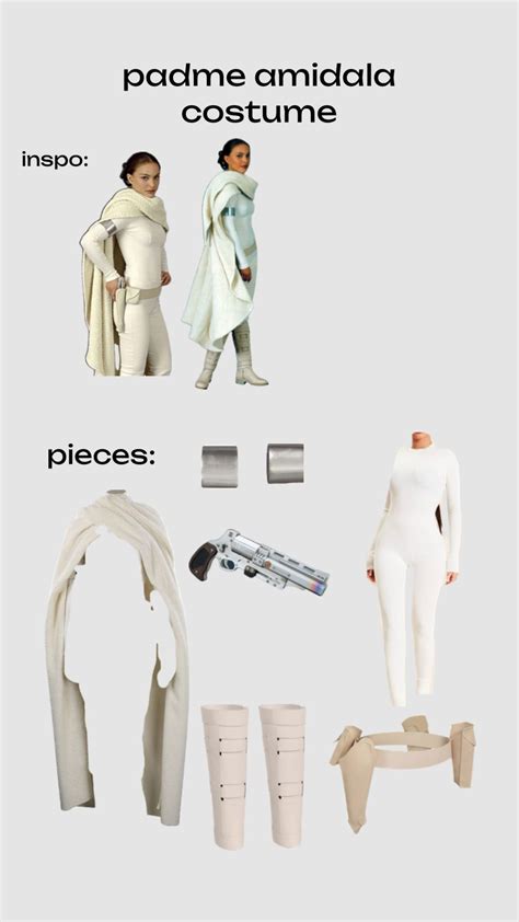 Padme White Outfit Hair