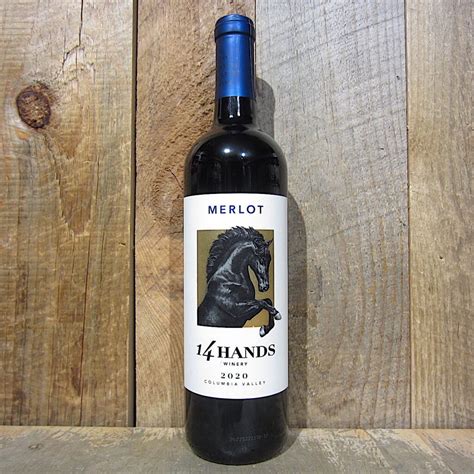 14 Hands Merlot 750ml - Oak and Barrel