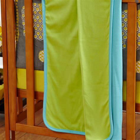 Buy Little Maspar Solid Cotton Comfort Blanket Green
