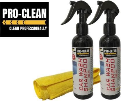 pro-clean Car Wash Shampoo Car Washing Liquid Price in India - Buy pro ...