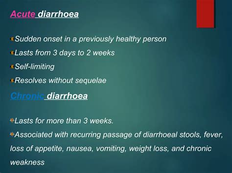 Diarrhoea and constipation | PPT