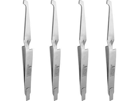 Orthodontic Bracket Placer Bracket Self Holder Tweezer Set of 4 ...