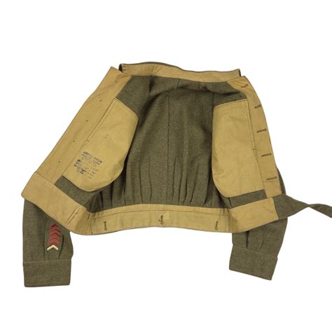 RCE Battle Dress Jacket – 2nd Canadian Infantry Division – JM-Militaria