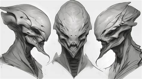 Image result for Alien Drawing Reference
