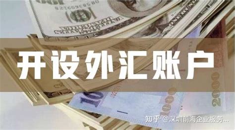 深圳公司开外币账户需要什么要求 - 知乎