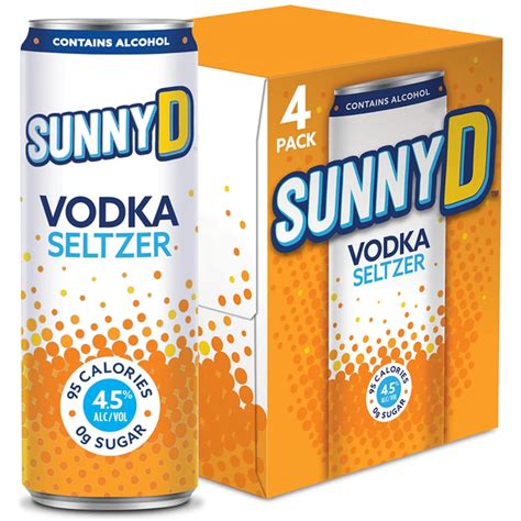 SunnyD Vodka Seltzer Vodka Seltzer (12 fl oz) Delivery or Pickup Near ...