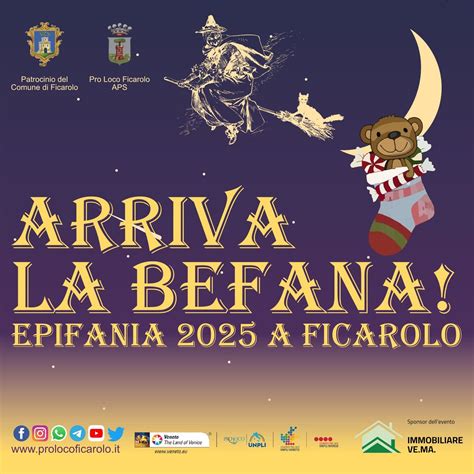 Arriva la Befana! Epifania 2025 a Ficarolo, Teatro Parrocchiale di ...