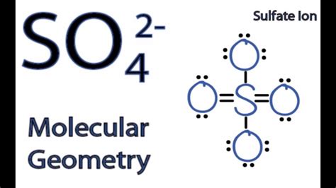 SO4 2- Molecular Geometry / Shape and Bond Angles | Doovi