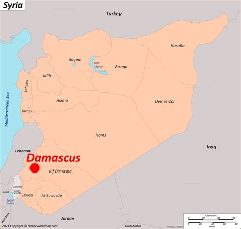 Damascus Map | Syria | Detailed Maps of Damascus
