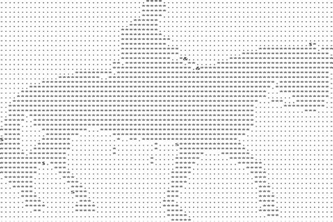 Man Riding Horse ASCII ART SVG EPS Afbeelding door Mappingz · Creative ...