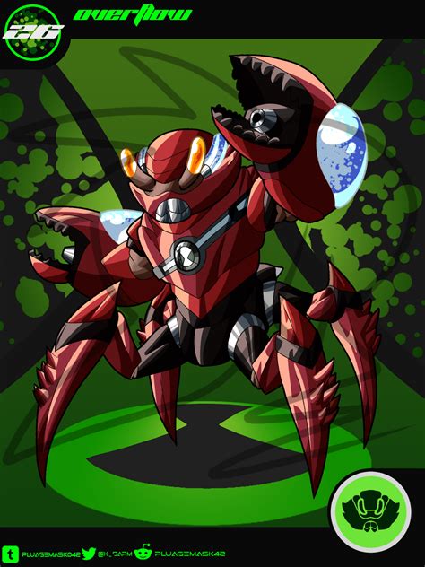 Ben 10 Re-Redesigned: Overflow by Pluagemask042 on DeviantArt