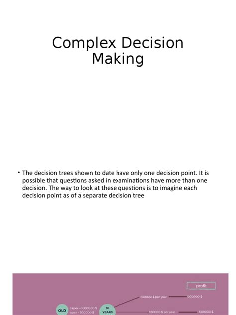 Image result for Complex Decision-Making Examples