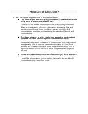 Image result for Introduction Discussion Post