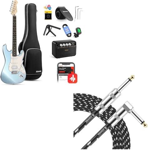 Donner Electric Guitar Kit with Amp, Bag, and Cable India | Ubuy