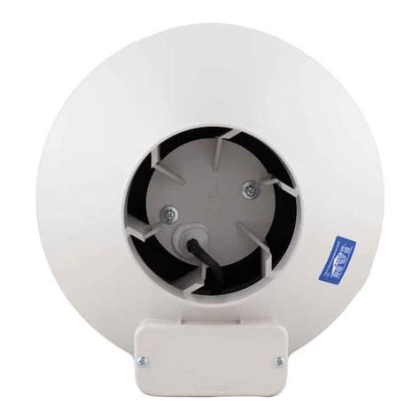 Buy RP140C 4 in. Inlet and Outlet Inline Radon Fan in White with 0.7 in ...
