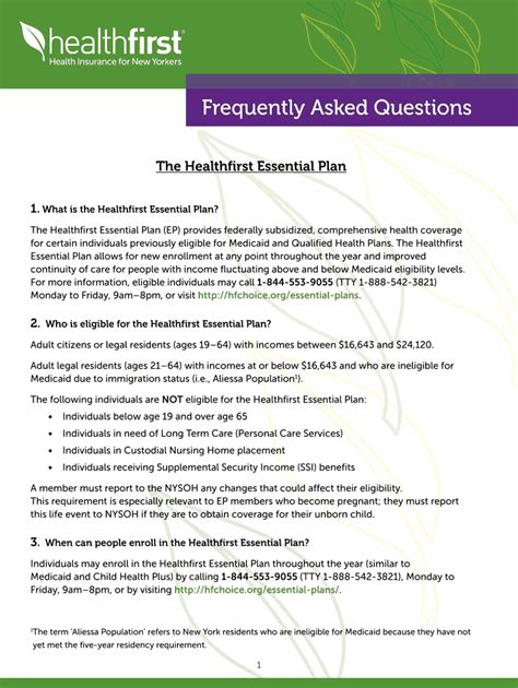 Fillable Online The Healthfirst Essential Plan Fax Email Print - pdfFiller