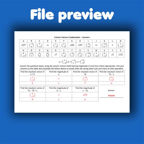 Image result for Column Vectors