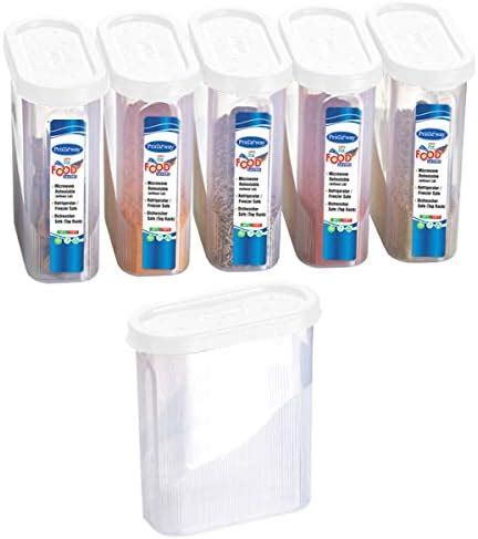 Buy Primeway® Plastic Air Tight Food Savers Jars | Spices Containers ...