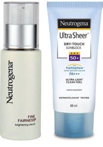 NEUTROGENA Detan skin care regime with complete skin brightening serum ...