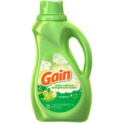 Gain Liquid Fabric Softener, Original, 60 loads, 51 fl oz