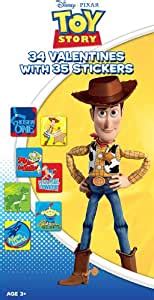 Buy Paper Magic Toy Story Deluxe Valentine Exchange Cards with Bonus ...