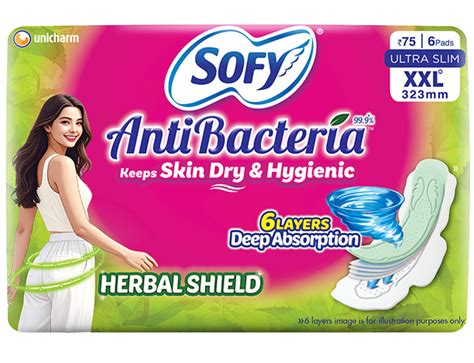 Sofy AntiBacteria XXL 15 Pads | Sofy