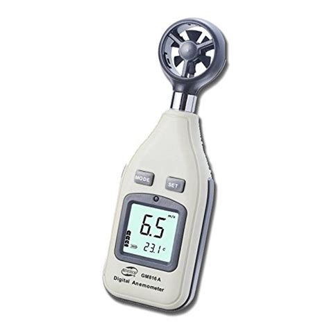 Benetech GM816A Anemometer Digital LCD Wind Speed Meter Gauge Air Flow ...