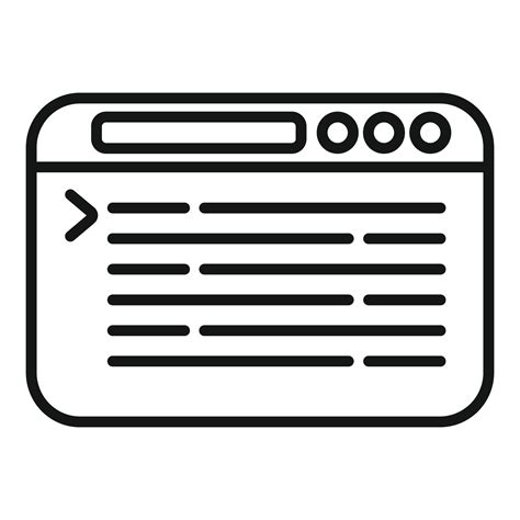 Image result for Command Line Interface Icon Only