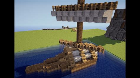 Image result for Minecraft Medieval Boat Tutorial