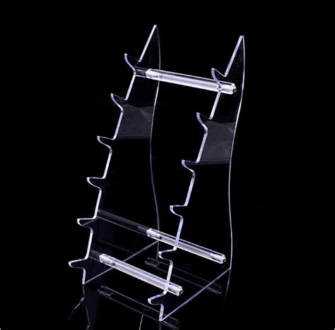 1 Piece Six Layers Heavy Duty Acrylic Knife Display Stands,Pocket ...