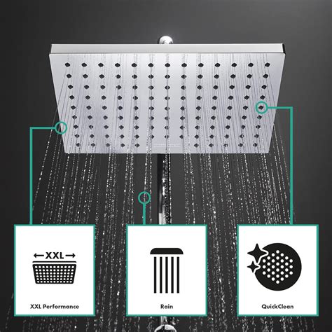 Buy hansgrohe Vernis Shape Shower System 230 1 Spray Water-Saving with ...