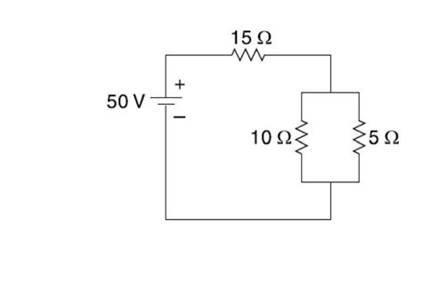 find the voltage across 5ohm resistor - Brainly.in
