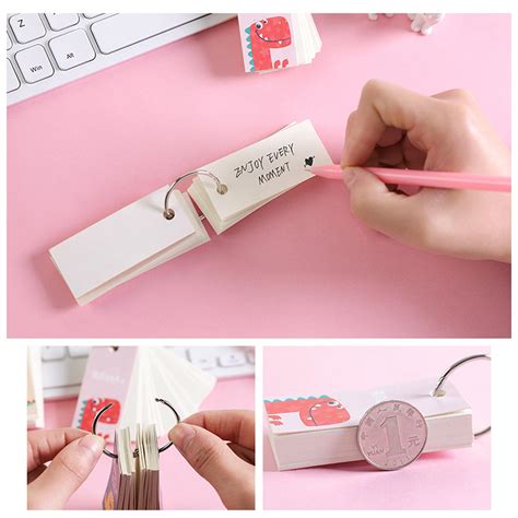 Blank Index Note Cards Bookmark Memo Scratch Pads for Learning Notes T ...