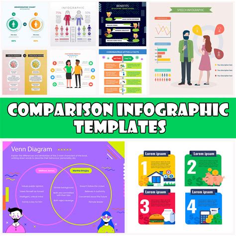 Comparison Infographic Templates - Professional & Customizable Designs ...