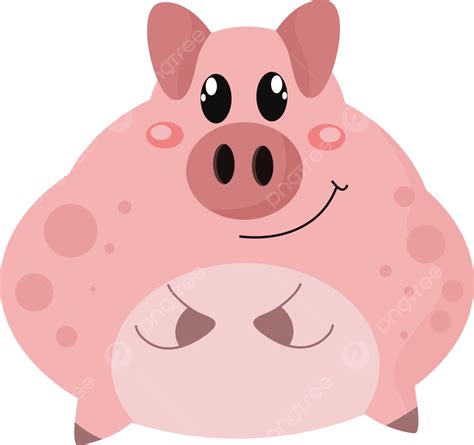 Fat Pig Clipart