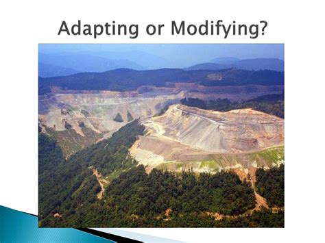 Image result for Modifying the Environment