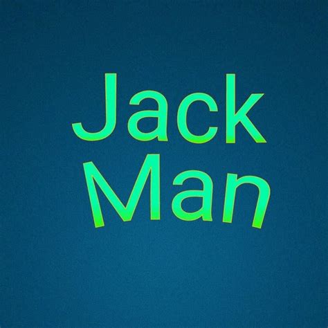 JACK MAN - YouTube