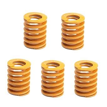 Yinpecly 5Pcs 3D Printer Die Spring 20mm OD 10mm ID 25mm Long Spiral ...