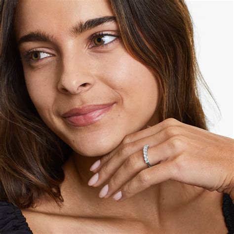 Seven Stone Anniversary Ring With 1 CTW Princess Cut Diamonds In ...