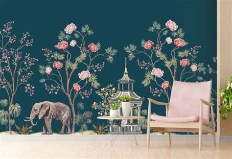 Vintage Landscape Mural Wallpaper – 3-Year Warranty