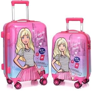 Swarn Products Travel Barbie Printed Pattern Suitcase & Extra Light ...